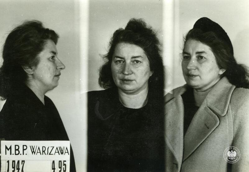 Helena Abakanowicz, c. Władysława, ur. 07.08.1902 r. w Dusznikach - zdjęcie sygnalityczne, fot. AIPN, sygn. IPNBU-11-1-133-1-1