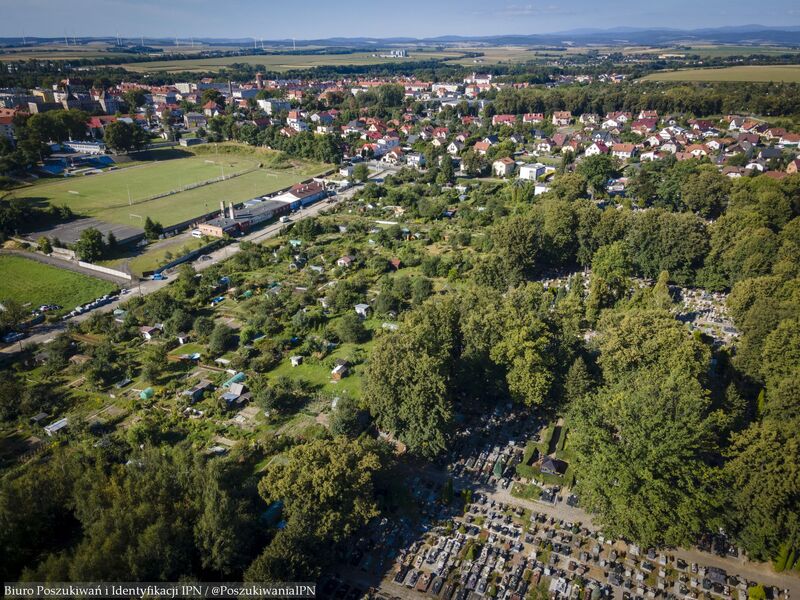 Wspólne prace poszukiwawczo-ekshumacyjne IPN i Ministerstwa Obrony Republiki Czeskiej w Głubczycach – 18-21 sierpnia 2025. Fot. Krzysztof Mikołajczyk (BPiI IPN)