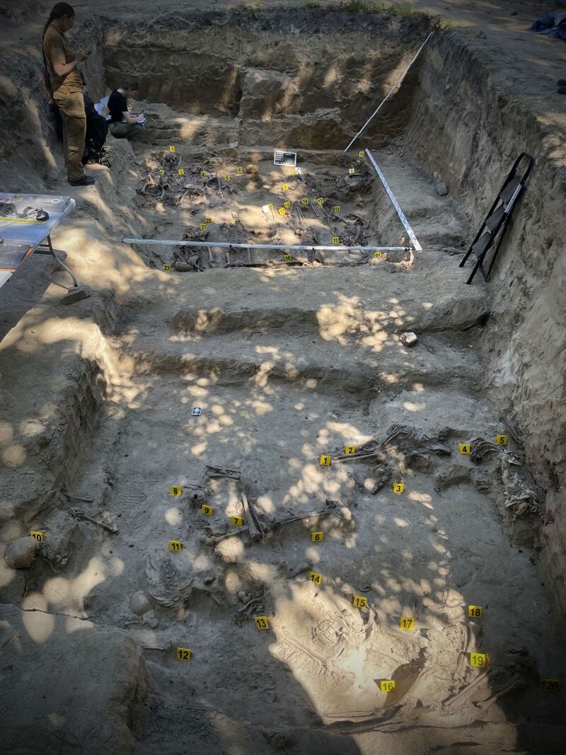 Prace Instytutu Pamięci Narodowej we Lwowie-Zboiskach na Ukrainie – 4–30 sierpnia 2025. Fot. BPiI IPN