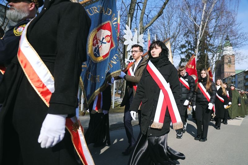 Odsłonięcie Kolumny Wolności – Głubczyce, 20 lutego 2026. Fot. Dariusz Skrzyniarz (IPN)