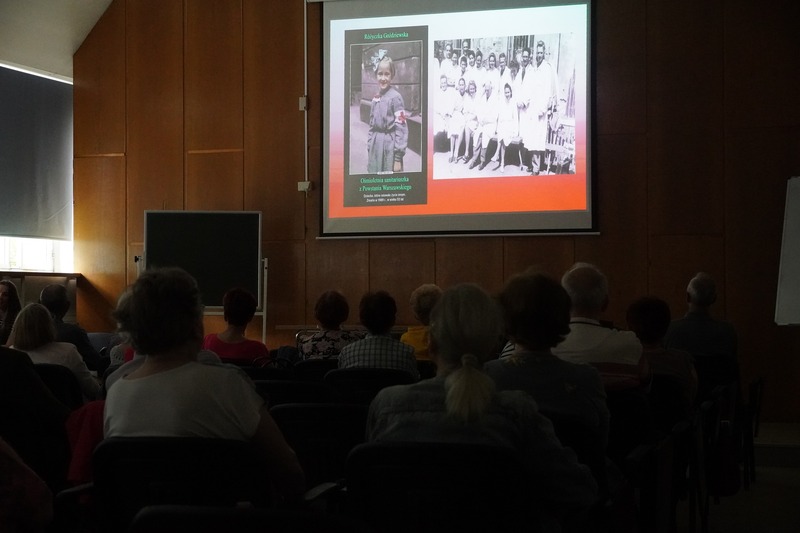 „Opieka medyczna w czasie Powstania Warszawskiego w świetle pamiętników jego uczestników" – wykład dla słuchaczy Uniwersytetu III Wieku w Opolu – Opole, 22 maja 2024