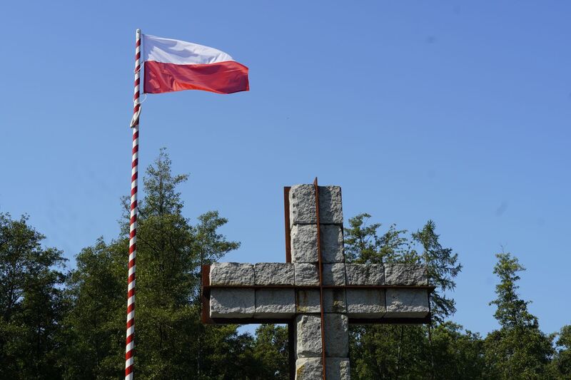 Uroczystości 78. rocznicy zbrodni na żołnierzach NSZ oddziału kpt. Henryka Flamego ps. Bartek – Stary Grodków, Malerzowice Wielkie, 8 września 2024. Fot. Denis Olejak (IPN)