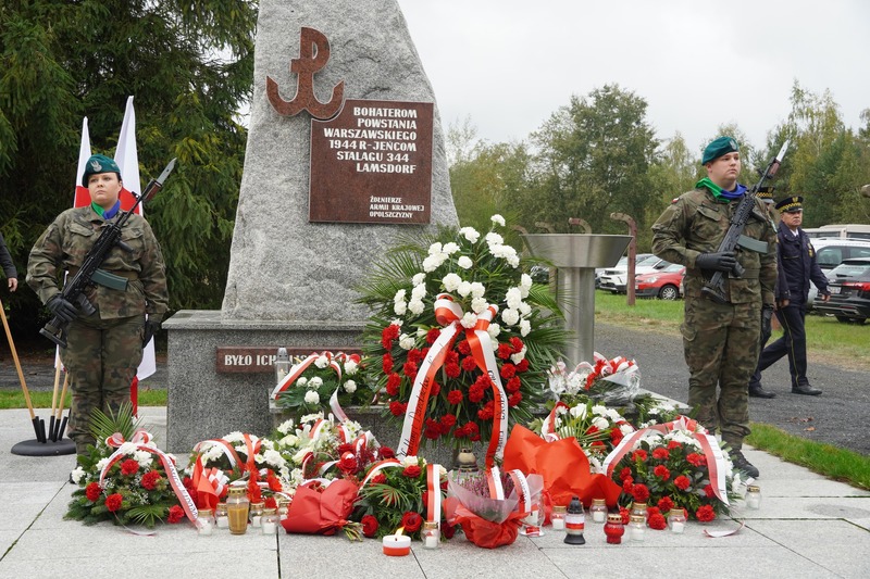 80. rocznica pierwszego transportu Powstańców Warszawskich do Stalagu 344 Lamsdorf – Łambinowice, 6 października 2024