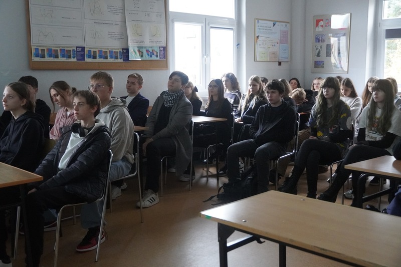 Odwiedziliśmy Zespół Szkół Społecznego Towarzystwa Oświatowego w Kluczborku – 12 listopada 2024