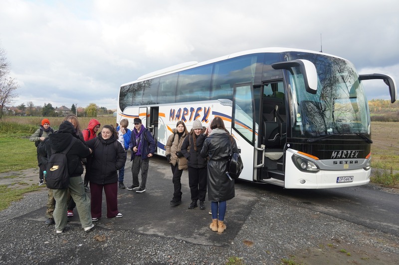Terenowa lekcja historii na Polanie Śmierci koło Malerzowic Wielkich - Malerzowice Wielkie, 20 listopada 2024