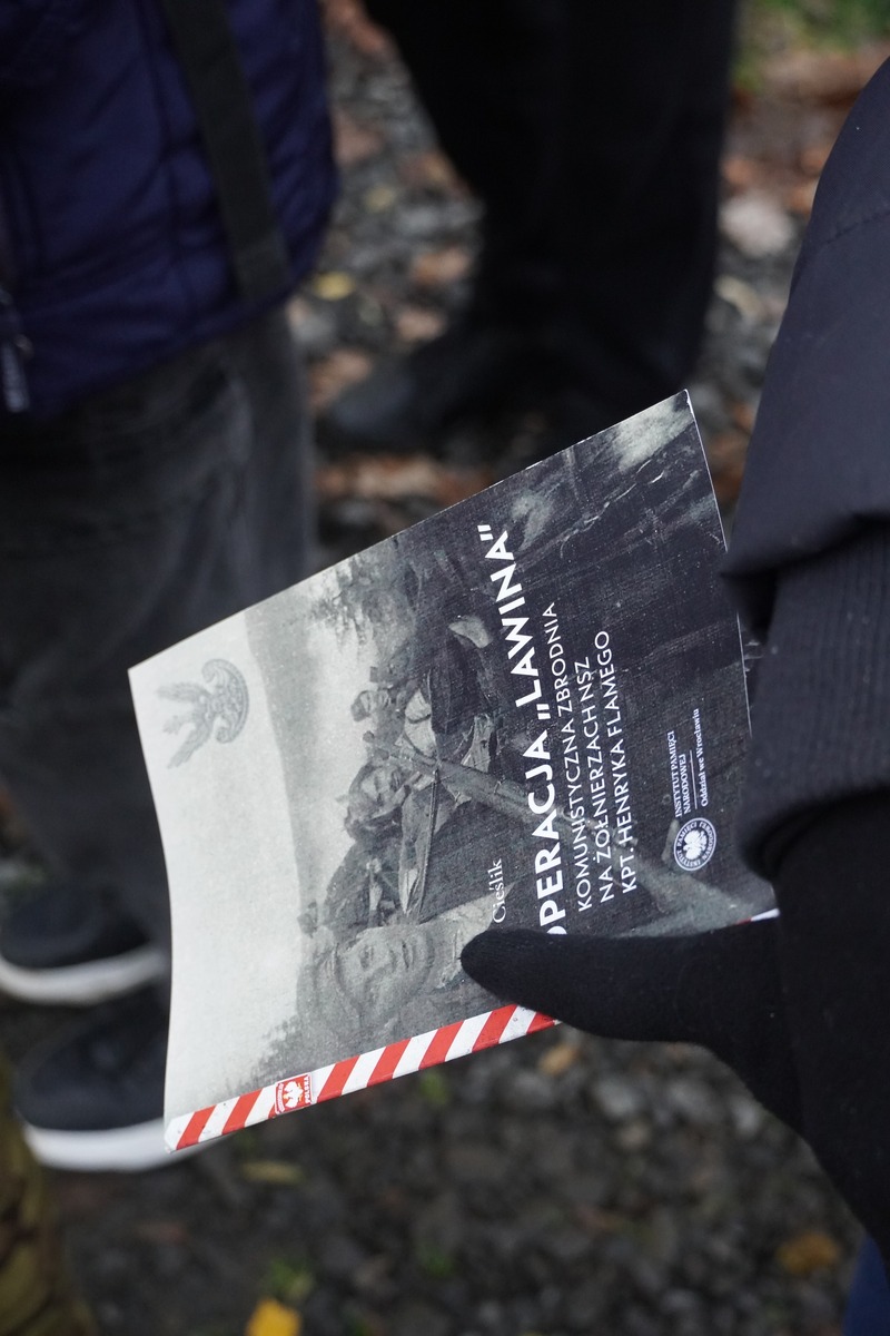 Terenowa lekcja historii na Polanie Śmierci koło Malerzowic Wielkich - Malerzowice Wielkie, 20 listopada 2024