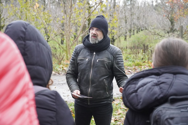 Terenowa lekcja historii na Polanie Śmierci koło Malerzowic Wielkich - Malerzowice Wielkie, 20 listopada 2024