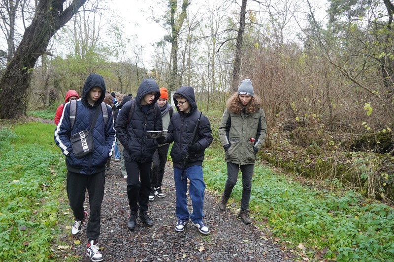 Terenowa lekcja historii na Polanie Śmierci koło Malerzowic Wielkich - Malerzowice Wielkie, 20 listopada 2024