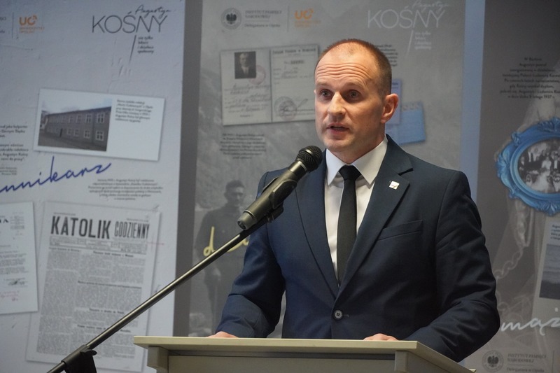 Odsłonięcie tablicy pamiątkowej przy ul. Kośnego 62 w Opolu oraz otwarcie wystawy – Opole, 27 listopada 2024