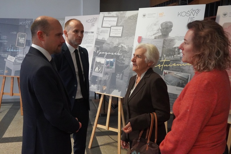 Odsłonięcie tablicy pamiątkowej przy ul. Kośnego 62 w Opolu oraz otwarcie wystawy – Opole, 27 listopada 2024