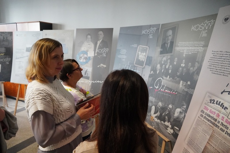 Odsłonięcie tablicy pamiątkowej przy ul. Kośnego 62 w Opolu oraz otwarcie wystawy – Opole, 27 listopada 2024