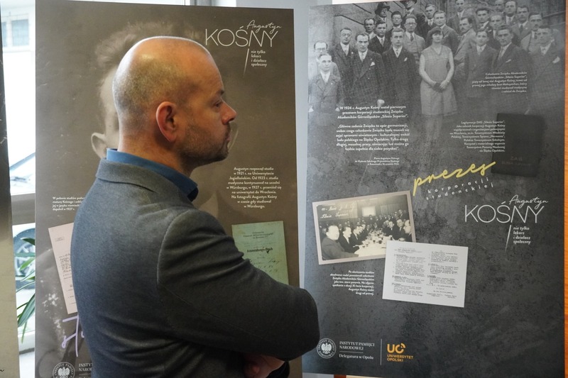 Odsłonięcie tablicy pamiątkowej przy ul. Kośnego 62 w Opolu oraz otwarcie wystawy – Opole, 27 listopada 2024