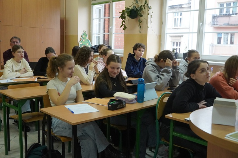Warsztaty historyczne dla uczniów Liceum Ogólnokształcącego nr 5 w Opolu – 16–17 stycznia 2025