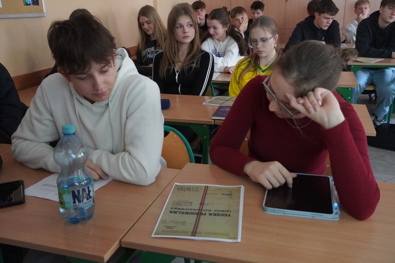 Warsztaty historyczne dla uczniów Liceum Ogólnokształcącego nr 5 w Opolu – 16–17 stycznia 2025