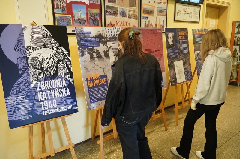 1. dzień kluczborskich obchodów Dnia Pamięci Ofiar Zbrodni Katyńskiej - Kluczbork, 7 kwietnia 2025