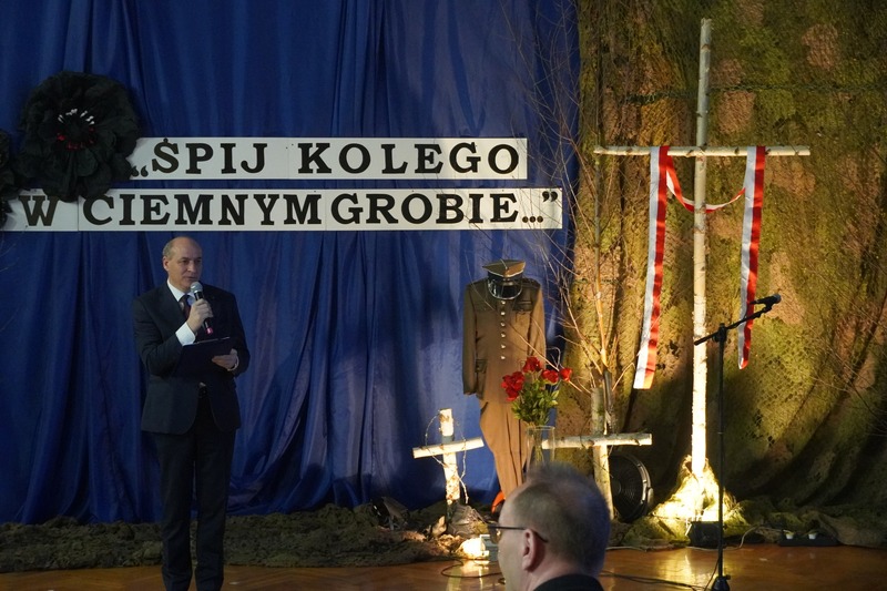 Uroczystość upamiętniająca Ofiary Zbrodni Katyńskiej w 85. rocznicę - Szybowice, 10 kwietnia 2025