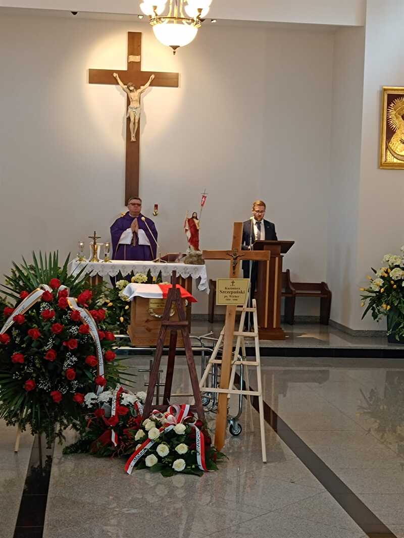 Uroczystości pogrzebowe Kazimierza Szczepańskiego „Wichra” - Łódź, 22 maja 2025