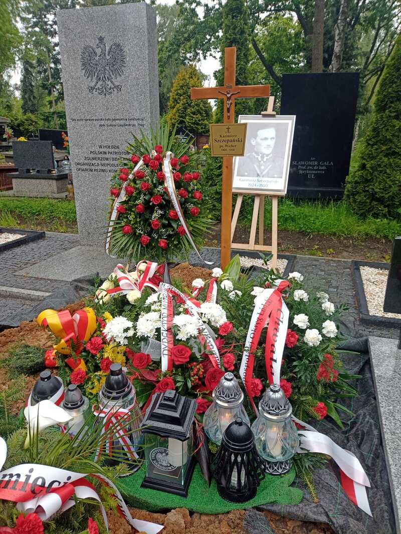 Uroczystości pogrzebowe Kazimierza Szczepańskiego „Wichra” - Łódź, 22 maja 2025