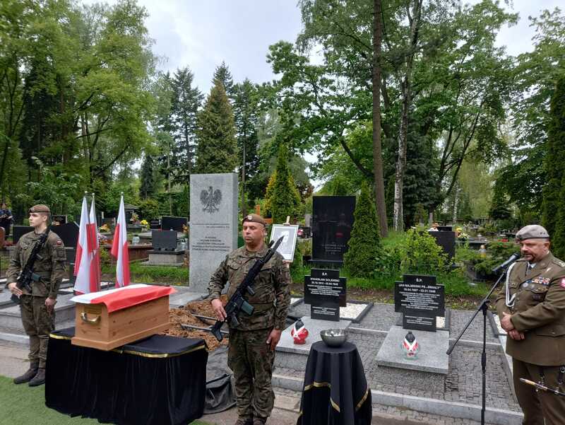 Uroczystości pogrzebowe Kazimierza Szczepańskiego „Wichra” - Łódź, 22 maja 2025