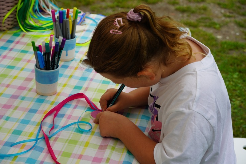 Warsztaty podczas pikniku rodzinnego w PSP im. Kornela Makuszyńskiego - Klisino, 7 czerwca 2025