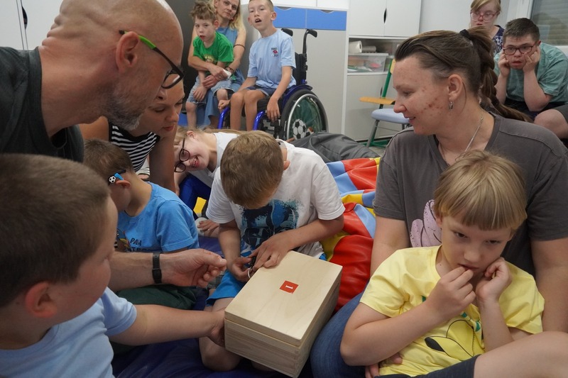 Miś Wojtek w Zespole Szkół Specjalnych w Zawadzkiem – Zawadzkie, 25 czerwca 2025