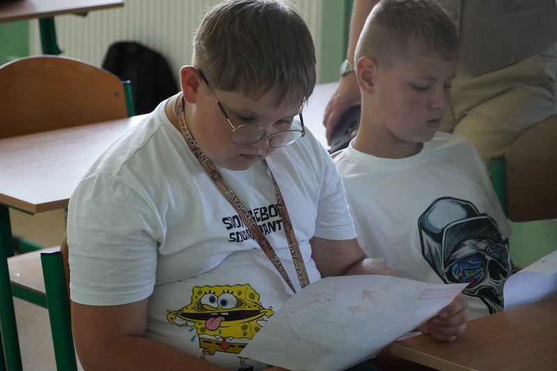 Miś Wojtek w Szkole Podstawowej w Komorznie - Komorzno, 9 września 2025