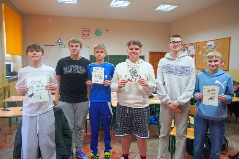 ,,Z Solidarnością do wolności" warsztaty w Szkole Podstawowej w Sidzinie – 28 stycznia 2026