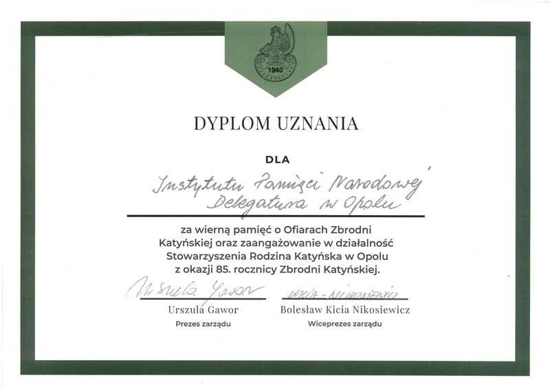 Spotkanie opłatkowe z Rodziną Katyńską w Opolu – Opole, 30 stycznia 2026