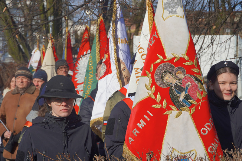 Uroczystość odsłonięcia Kolumny Wolności – Głubczyce, 20 lutego 2026