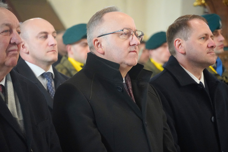 Uroczystość odsłonięcia Kolumny Wolności – Głubczyce, 20 lutego 2026