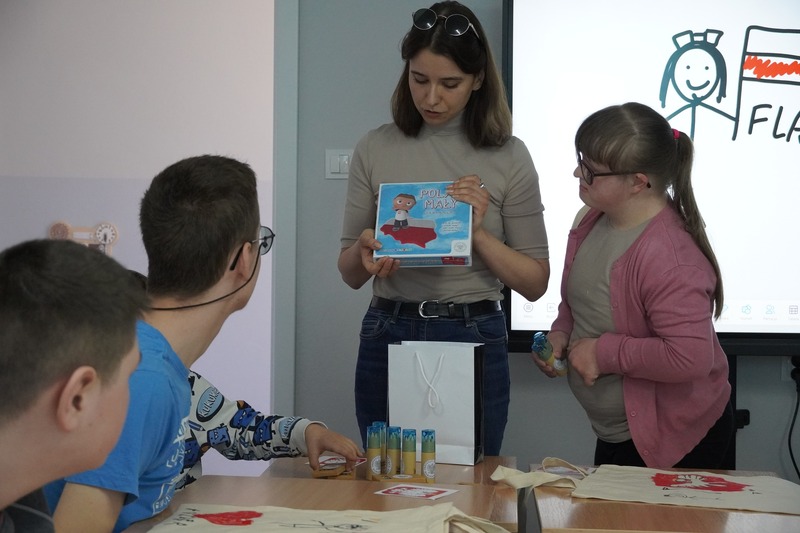 ,,Za co kochamy Polskę?" warsztaty w Zespole Szkół Specjalnych – Zawadzkie, 28 kwietnia 2026