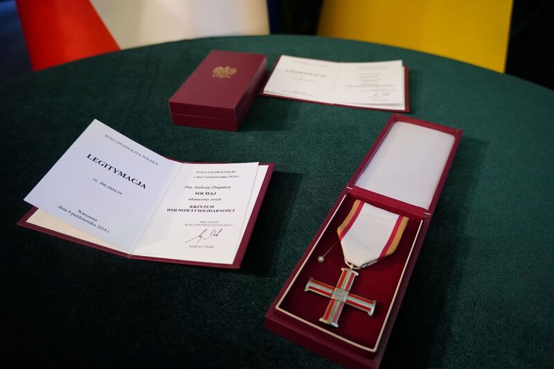 Spotkanie Dam i Kawalerów Krzyża Wolności i Solidarności w Opolu