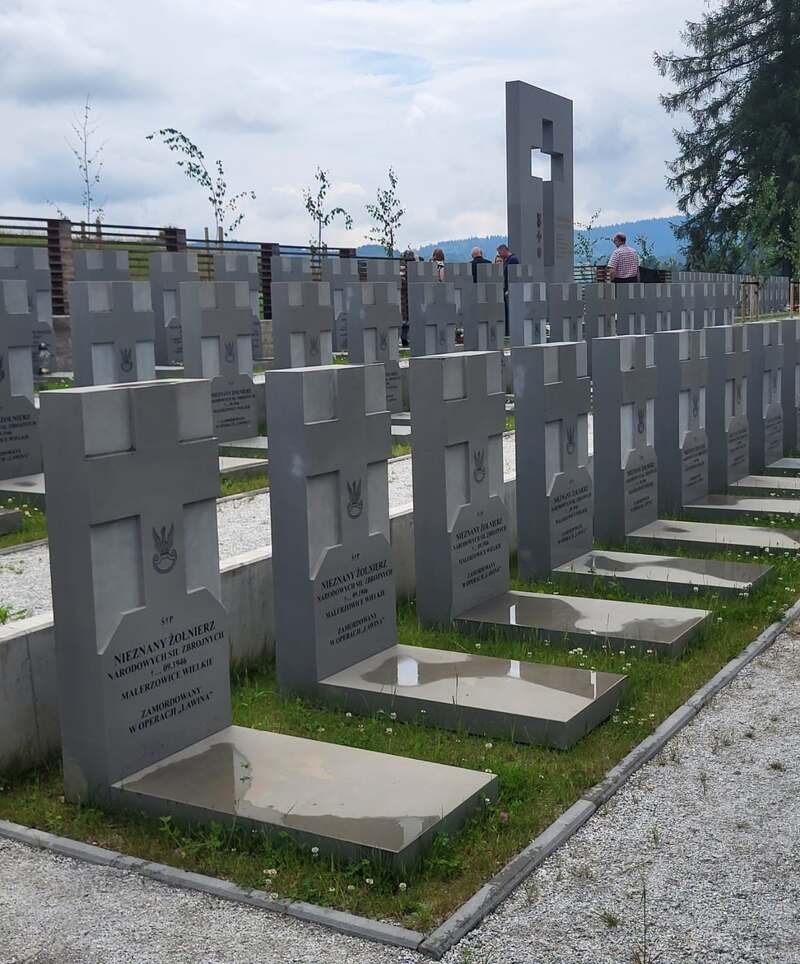 Wizyta na Cmentarzu Wojennym Żołnierzy Narodowych Sił Zbrojnych – Kamesznica, 22 czerwca 2026