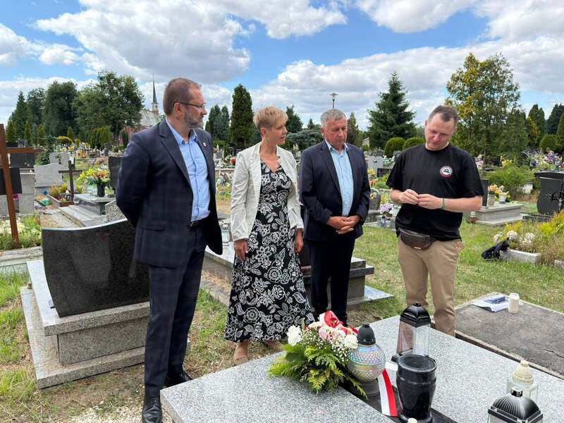 Uroczystość oznaczenia mogiły Szczepana Głowackiego insygnium „Grób Weterana Walk o Wolność i Niepodległość Polski” – Kluczbork, 3 lipca 2026
