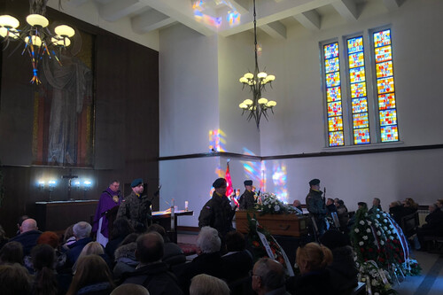 Pogrzeb zasłużonego działacza opozycyjnego w czasach PRL – Opole, 30 grudnia 2022