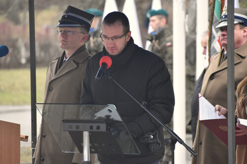 Krzysztof Marcinkiewicz, prezes Światowego Związku Żołnierzy Armii Krajowej (Okręg Opole). Fot. Dominik Wojtkiewicz (IPN)