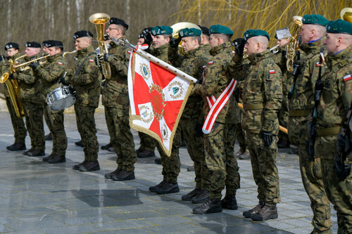 78. rocznica wyzwolenia Stalagu 344 Lamsdorf – Łambinowice, 17 marca 2023. Fot. S. Dubiel