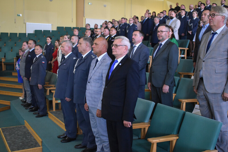 Nadanie sztandaru Aresztowi Śledczemu w Opolu – Opole, 19 czerwca 2023. Fot. Dominik Wojtkiewicz (IPN)