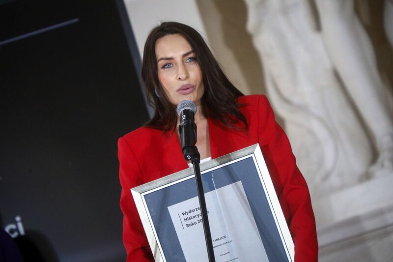 Magdalena Hajduk – dyrektor Biura Nowych Technologii. Gala wręczenia nagród w 16. edycji plebiscytu „Wydarzenie Historyczne Roku 2022” – Warszawa, 22 czerwca 2023. Fot. Sławek Kasper (IPN)