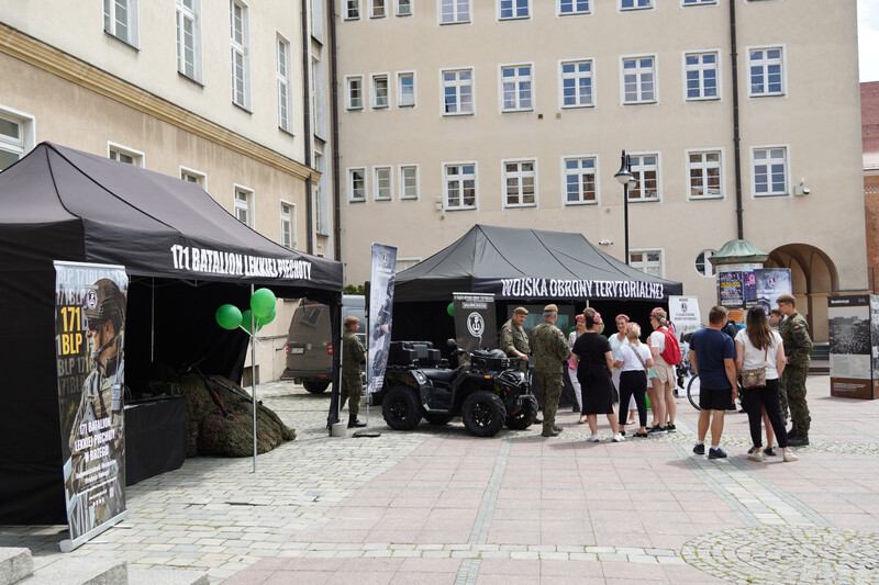 Obchody 5. rocznicy powołania 13. Śląskiej Brygady Obrony Terytorialnej – Opole, 17 czerwca 2023. Fot. Dominik Wojtkiewicz (IPN)