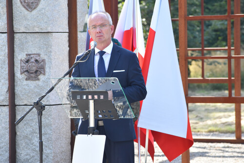 Prof. Krzysztof Szwagrzyk, wiceprezes Instytutu Pamięci Narodowej. Fot. Dominik Wojtkiewicz (IPN)