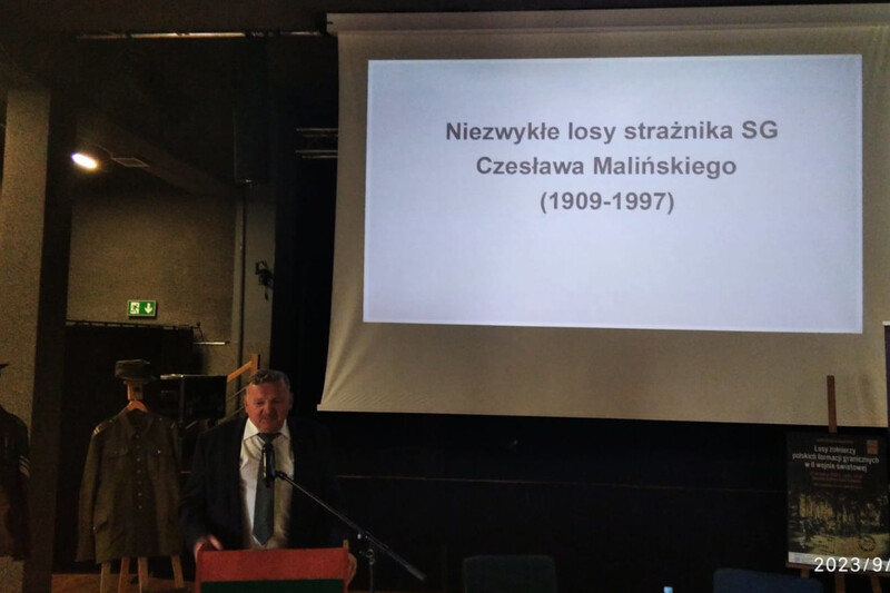 Marek Fijałkowski z Muzeum Okręgowego w Pile. Fot. dr Ksawery Jasiak (IPN)