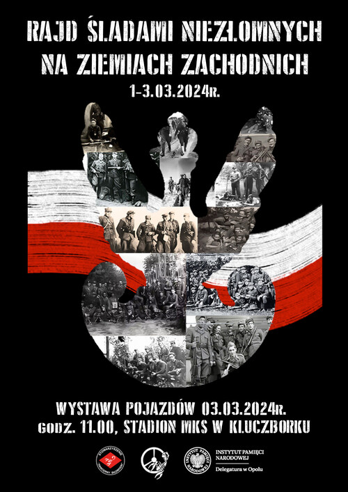 Raj pojazdów historycznych pt. „Śladami Żołnierzy niezłomnych na ziemiach zachodnich” – 1-3 marca 2024