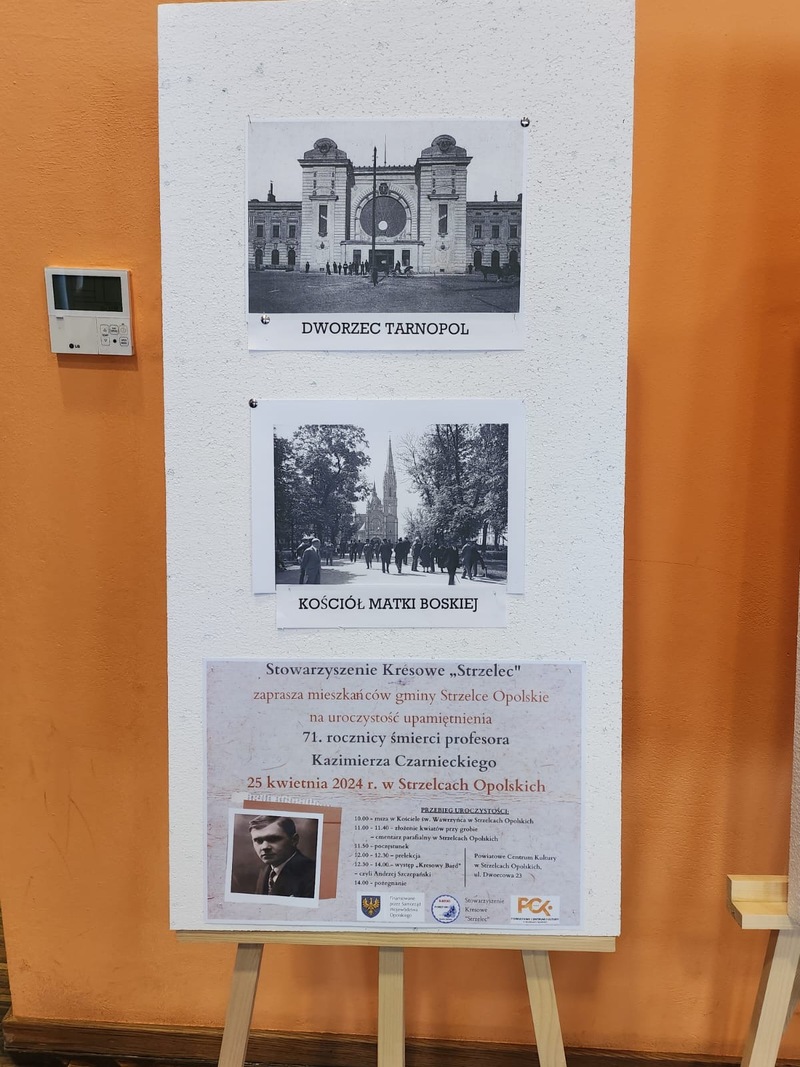 71. rocznica śmierci profesora Kazimierza Czarnieckiego – Strzelce Opolskie, 25 kwietnia 2024