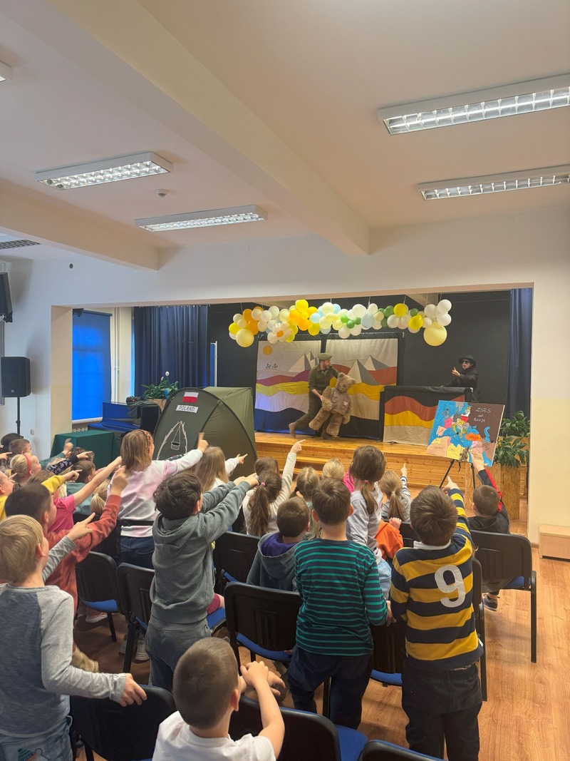 Niedźwiadek Wojtek - Miś walczący w polskiej armii ponownie odwiedził Opole – Opole, 30 kwietnia 2024